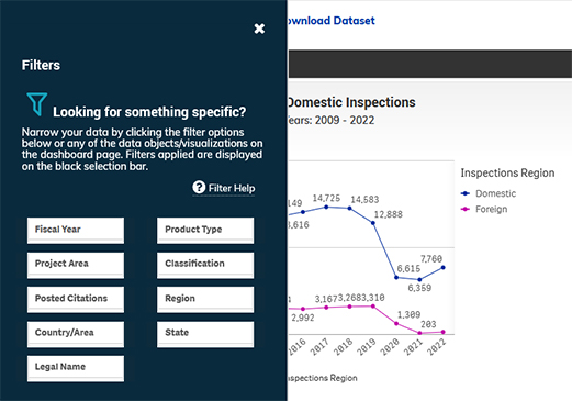 Figure 1.b: Figure shows the Filters panel. Figure 1.b: Figure shows the Filters panel.